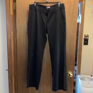 Black maternity dress pants